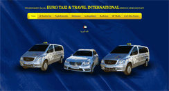 Desktop Screenshot of eurotaxi.at